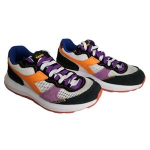 Diadora Kmaro 42 Prism Trainers Mens 7 Purple Orange Pride Retro Shoes 501.1791